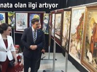 Rize'de sanata olan ilgi artıyor