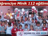 4 bin öğrenciye Minik 112 eğitimi verildi