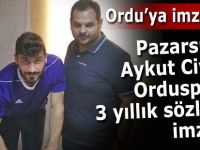 Aykut Civelek Ordu FK’ya imzayı attı