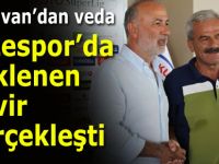 Rizespor'da beklenen devir gerçekleşti