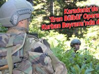 Karadeniz’de ‘Eren Bülbül’ Operasyonu Kurban Bayramı'nda da sürüyor