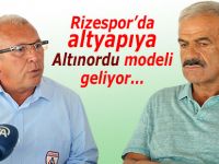 Rizespor'da altyapıya Altınordu modeli getiriliyor