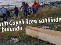 Rize'nin Çayeli ilçesi sahilinde bir ceset bulundu