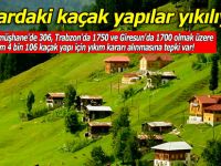 Yaylalardaki kaçak yapıların yıkım kararına tepki!