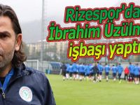 Rizespor'da İbrahim Üzülmez işbaşı yaptı