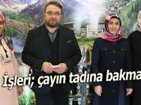 Onların işi çayın tadına bakmak