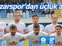 PAZARSPOR'DAN ÜÇLÜK ATIŞ!