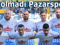 Pazarspor yenilgileri seriye bağladı!