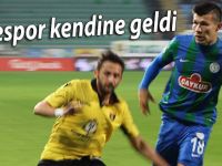 Rizespor kendine geldi