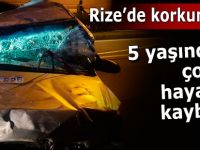 Rize'de kaza: 1 ölü, 3 yaralı