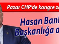 Pazar CHP'de Hasan Banko başkanlığa aday