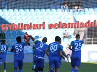 Rizespor boş tribünler önünde sevindi!