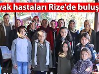 Çölyak hastaları Rize'de buluştu