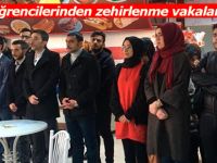 RTEÜ Öğrencileri zehirlenme vakalarına tepki gösterdi