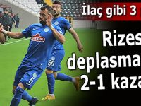 Rizespor deplasmanda 2-1 kazandı