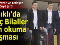 Fındıklı'da Genç Bilaller Ezan okuma yarışması