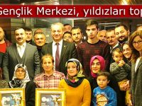 Rize Gençlik Merkezi, yıldızları topladı