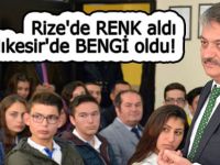 Rize'de RENK aldı, Balıkesir'de BENGİ oldu!