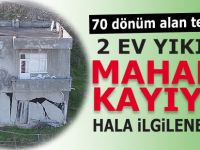 Bu mahalle 1 yıldır kayıyor