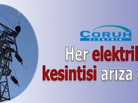 Her elektrik kesintisi arıza değil