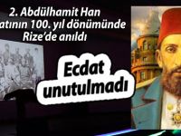 2. Abdülhamit Han, vefatının 100. yıl dönümünde anıldı