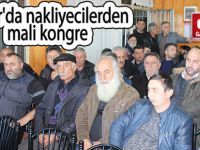 Pazar'da nakliyecilerden mali kongre