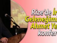 Rize'de Ahmet Yesevi konferansı