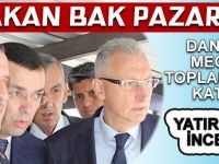 Bakan Bak, Pazar'da İlçe Danışma Toplantısına katıldı