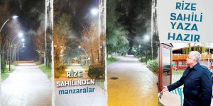 RİZE SAHİL PARKI, YAZA HAZIR