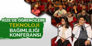 Rize'de öğrencilere “Teknoloji Bağımlılığı” eğitimi verildi