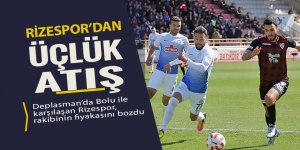 Rizespor, tek vuruşta devirdi