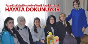 Pazar Kız Kulesi Mesleki ve Teknik Anadolu Lisesi hayata dokunuyor