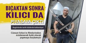 Sürmene, bıçağından sonra kılıcı ile öne çıkıyor!