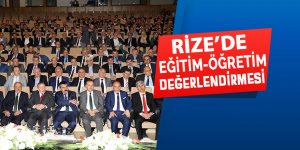 Rize'de Eğitim-Öğretim Değerlendirme Toplantısı