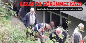 Pazar'da görünmez kaza