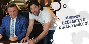 Rizespor teknik direktör İbrahim Üzülmez ile nikah tazeledi