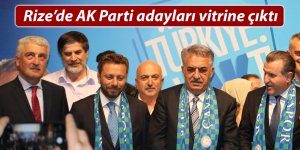 AK Parti Rize'de adaylarını tanıttı