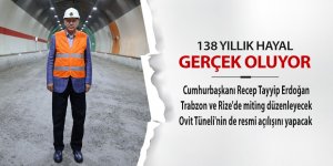 138 yıllık hayal gerçek oluyor