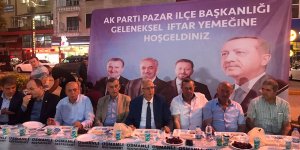 AK Parti Pazar’daki geleneksel iftar programında kaynaştı