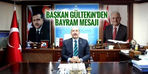 Başkan Gültekin'den bayram mesajı (ilandır)