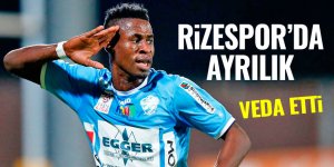 Çaykur Rizespor'da ayrılık