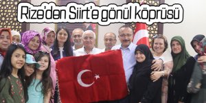 Rize’den Siirt’e gönül köprüsü