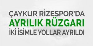 Çaykur Rizespor'da ayrılık