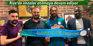 Rize'de imzalar atılmaya devam ediyor