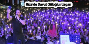 Rize’de Davut Güloğlu rüzgarı