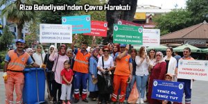 Rize Belediyesi'nden Çevre Harekatı