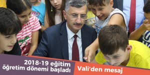 Vali Bektaş'tan Eğitim Öğretim mesajı