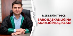 Rize Baro Başkanlığına aday oldu