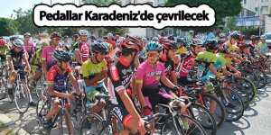 Pedallar Karadeniz'de çevrilecek