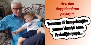 Vekil Avcı'dan duygulandıran paylaşım